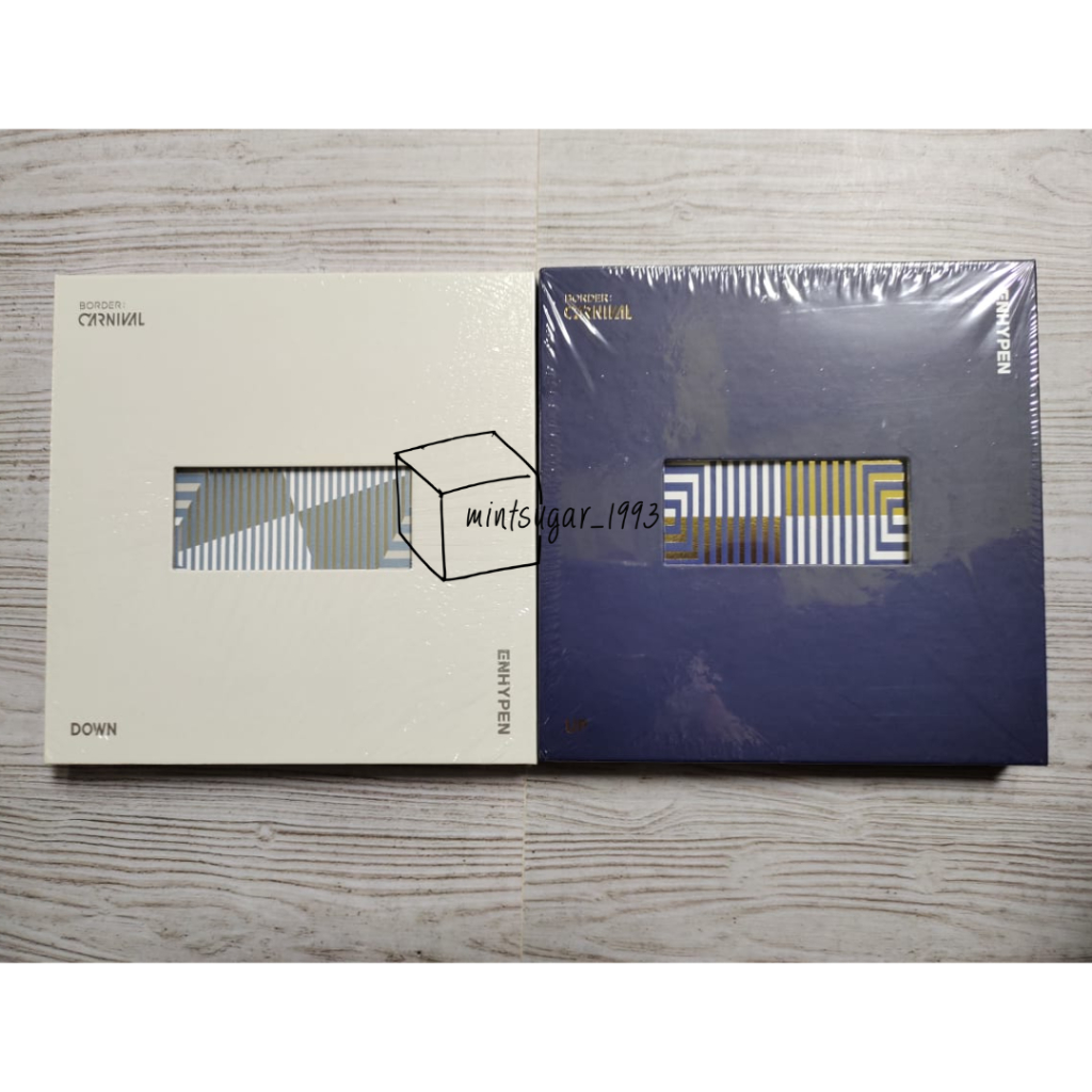 [ READY STOCK SEALED] ENHYPEN - BORDER : CARNIVAL ( UP | DOWN )