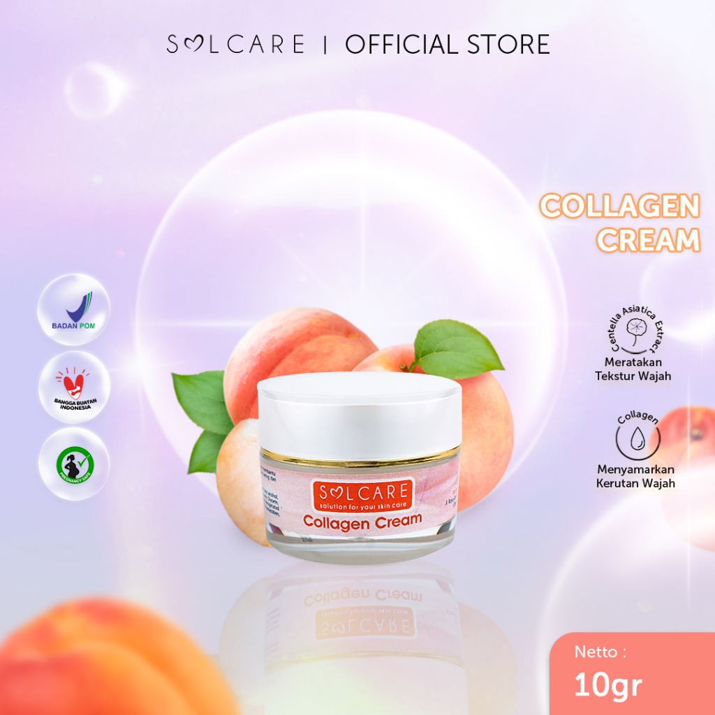 [COD] Solcare Bundling Grosir Collagen Pore Minimizer Serum &amp; Solcare Collagen Ultra Moist Cream