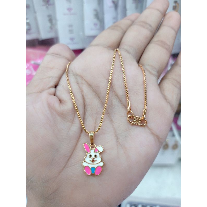 KALUNG ANAK BONEKA LAPIS EMAS