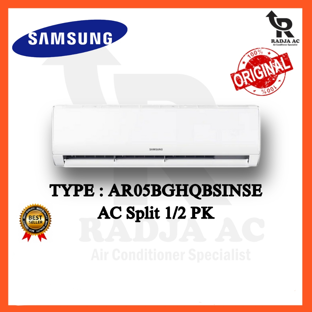 AC SAMSUNG 1/2PK / AR05BGHQASINSE (UNIT INDOOR & OUTDOOR)