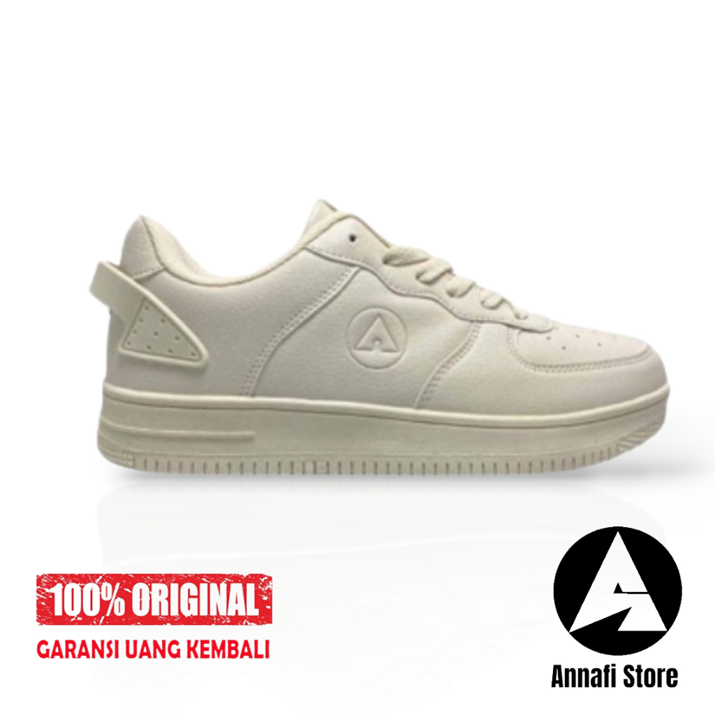 SEPATU SNEAKERS PRIA AIRWALK SHELBY AIW22CL0516C -  BEIGE / ALMOND OIL