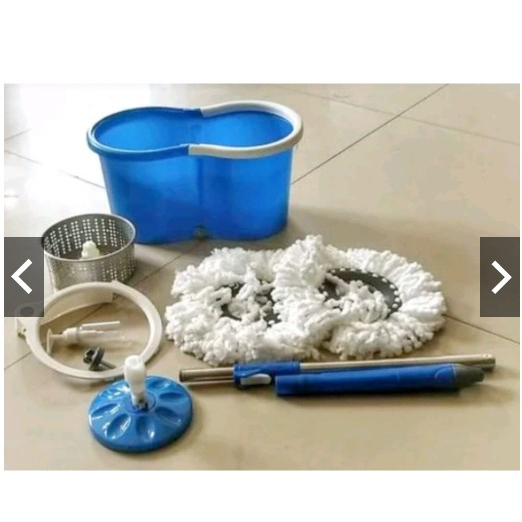 Alat Pel Lantai / Pel Lantai Modern Spin Mop Kogawa Stainlish 8808