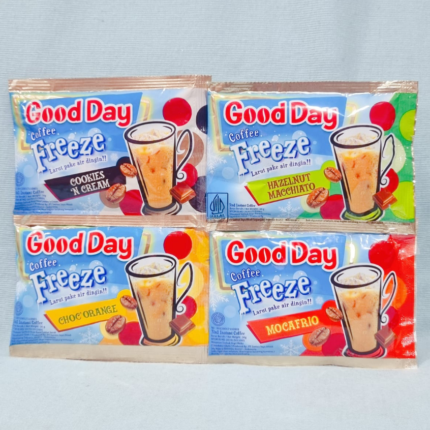 

Good Day Freeze Choco Orange / Moccafrio / Hazelnut / Cookies Cream (1 Pcs)