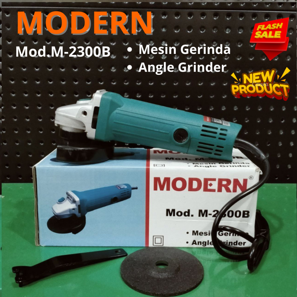 Mesin gerinda / gerenda / angle grinder Modern M-2300B