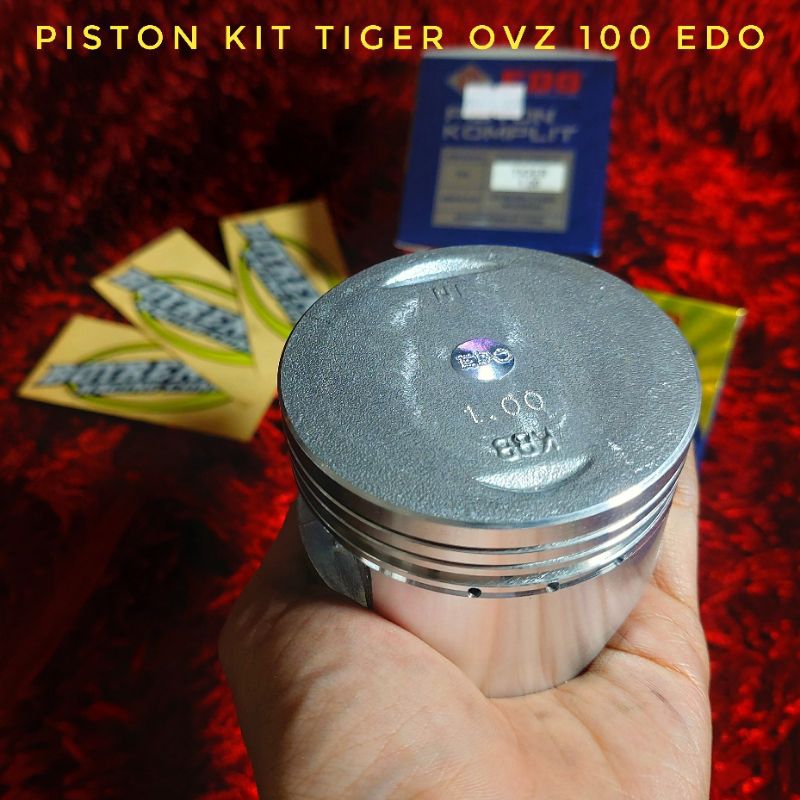 PISTON KIT/SEHER/SEKER TIGER OVZ STD - 300 EDO - BOYRENK RACING CONCEPT