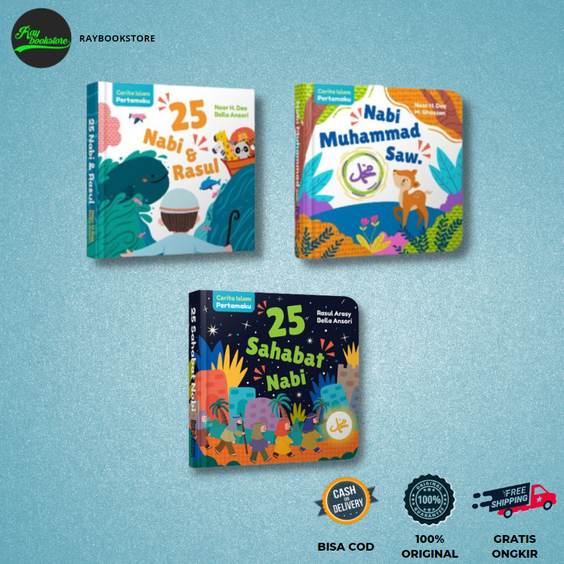MZ - CERITA ISLAM PERTAMAKU 25 NABI & RASUL // KISAH NABI MUHAMMAD SAW // 25 SAHABAT NABI