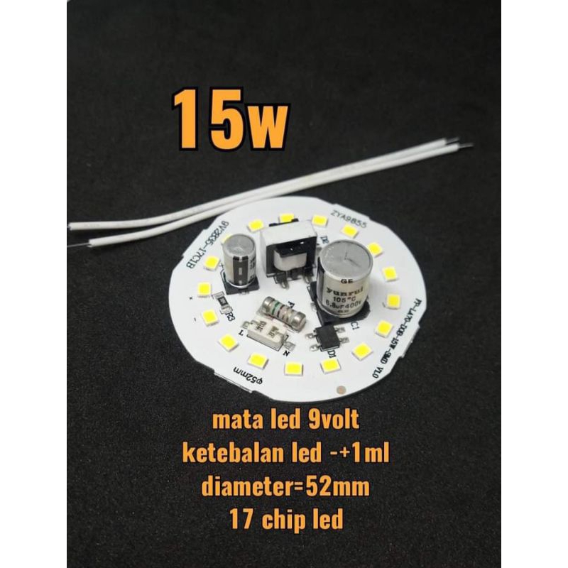 mesin lampu LED 15w travo (ECO SUPER TERANG)