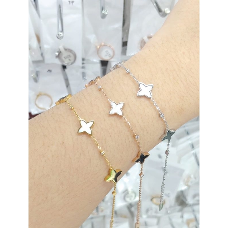 gelang fancilp fashion terbaru titanium anti karat anti luntur