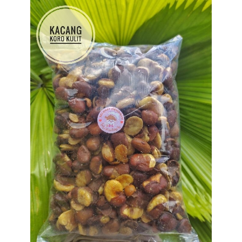 

kacang koro kulit
