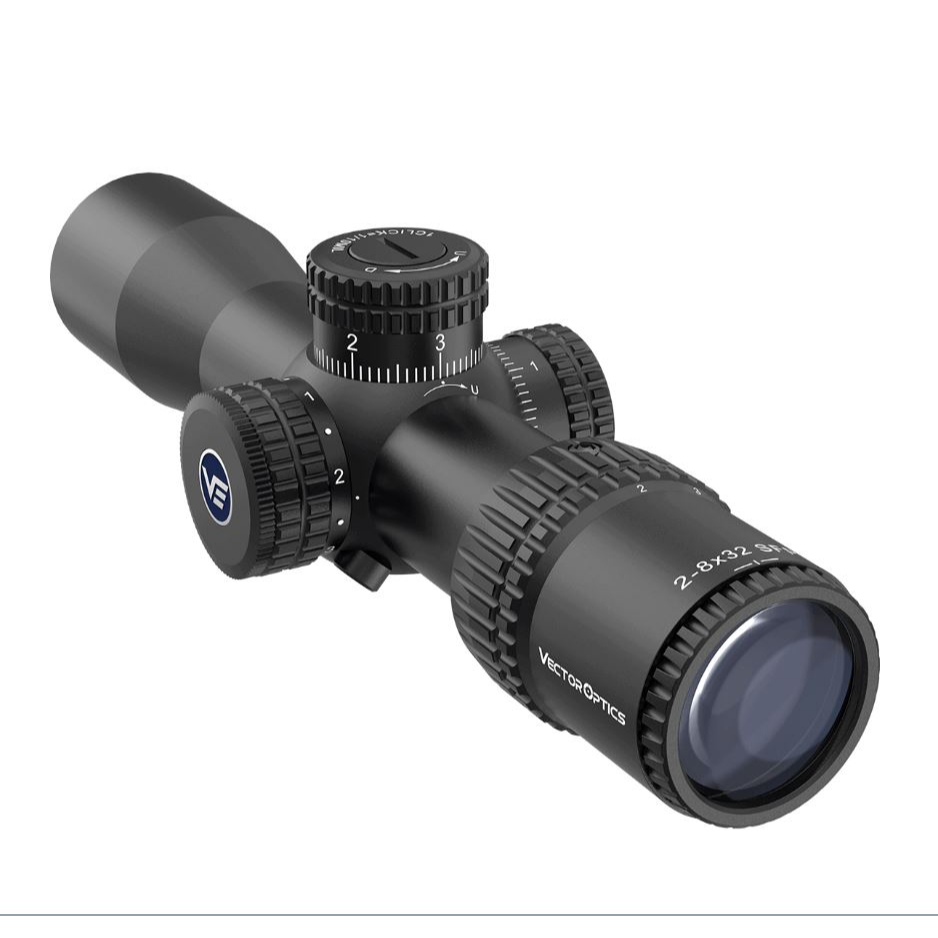TELESKOP TERBARU VECTOR VEYRON 2-8x32 IR TITIK TENGAH NYALA