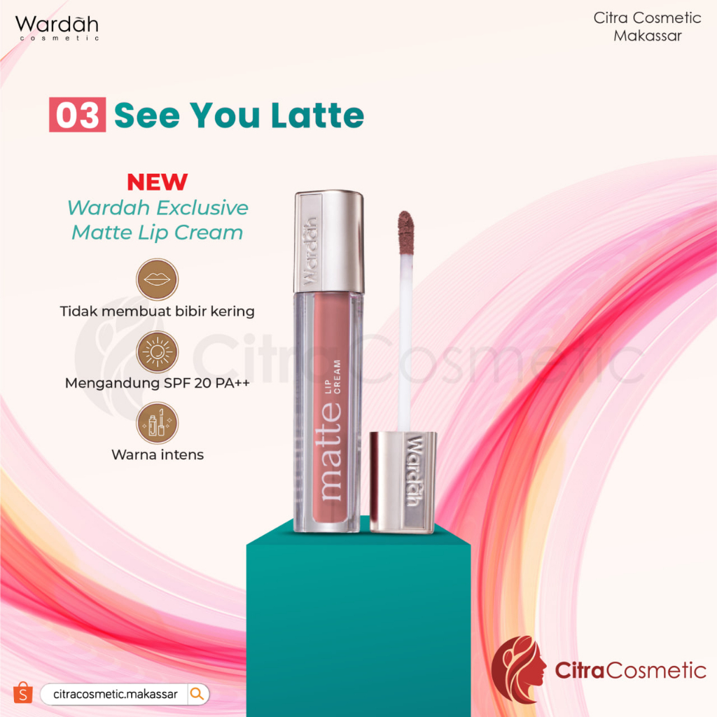 Wardah Exclusive Matte Lip Cream 4 Gr