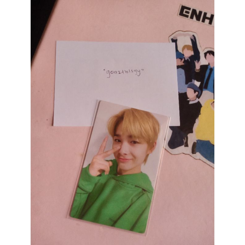 Enhypen ni-ki photocard