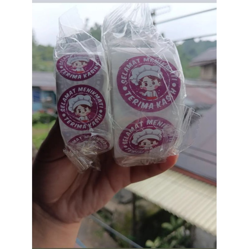 

Sticker thank you selamat menikmati