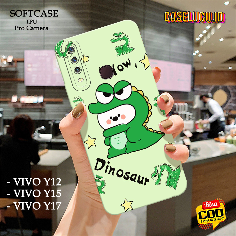 Casing Hp Vivo Y12 / Y15 / Y17 Terbaru - Fashion Case Kartun - Case Vivo Y12 / Y15 / Y17 - Soft Case