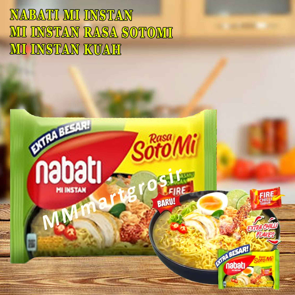 Nabati Richeese / Mi Instan Rasa Soto Mi / Mi Kuah / Mie 75gr