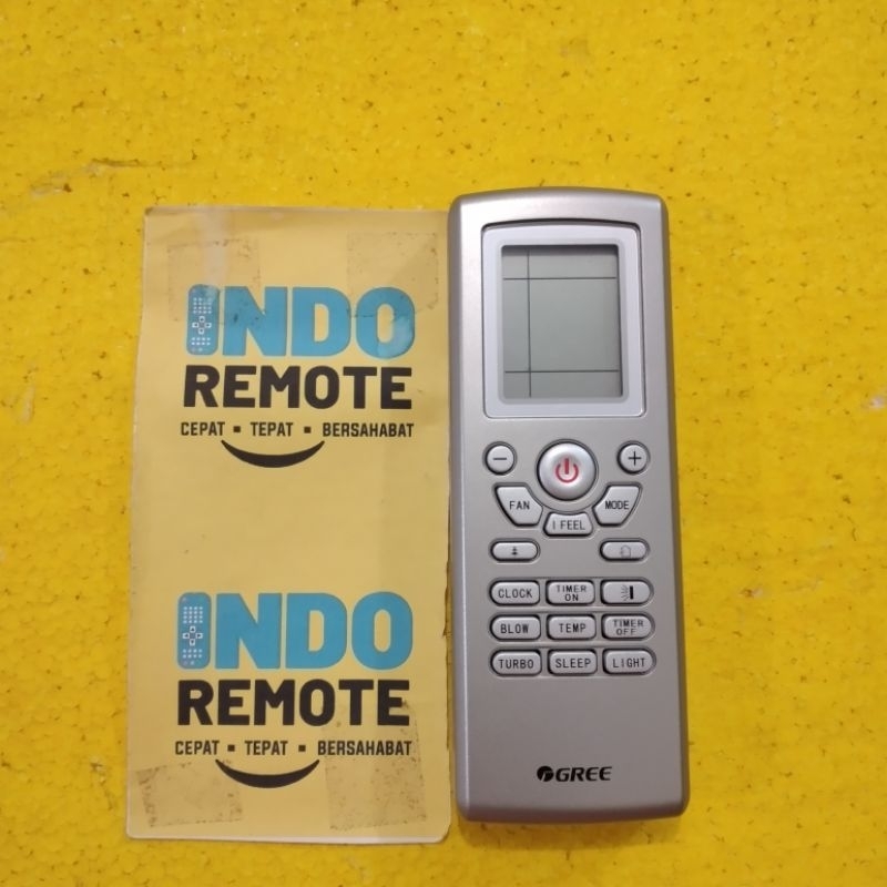 REMOTE AC GREE YT1F ORIGINAL