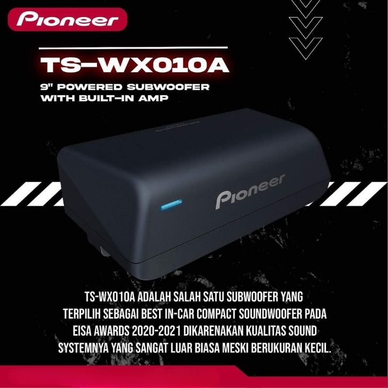 Subwoofer Slim Kolong Aktif Pioneer TS-WX010A (GARANSI RESMI)