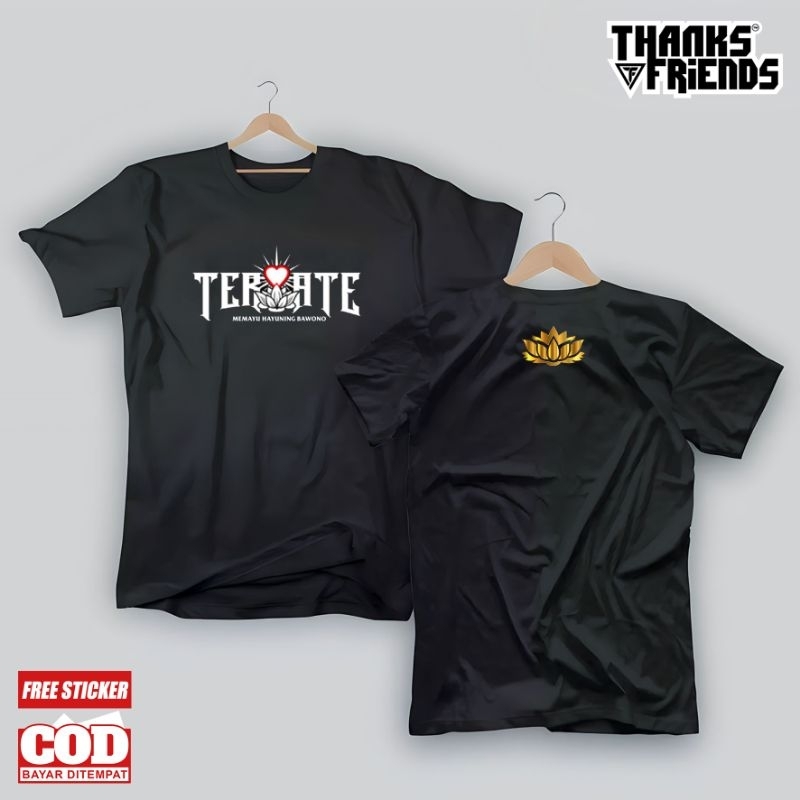 Kaos PSHT Terate Memayu Hayuning Bawono Cotton 24s Tebal Distro