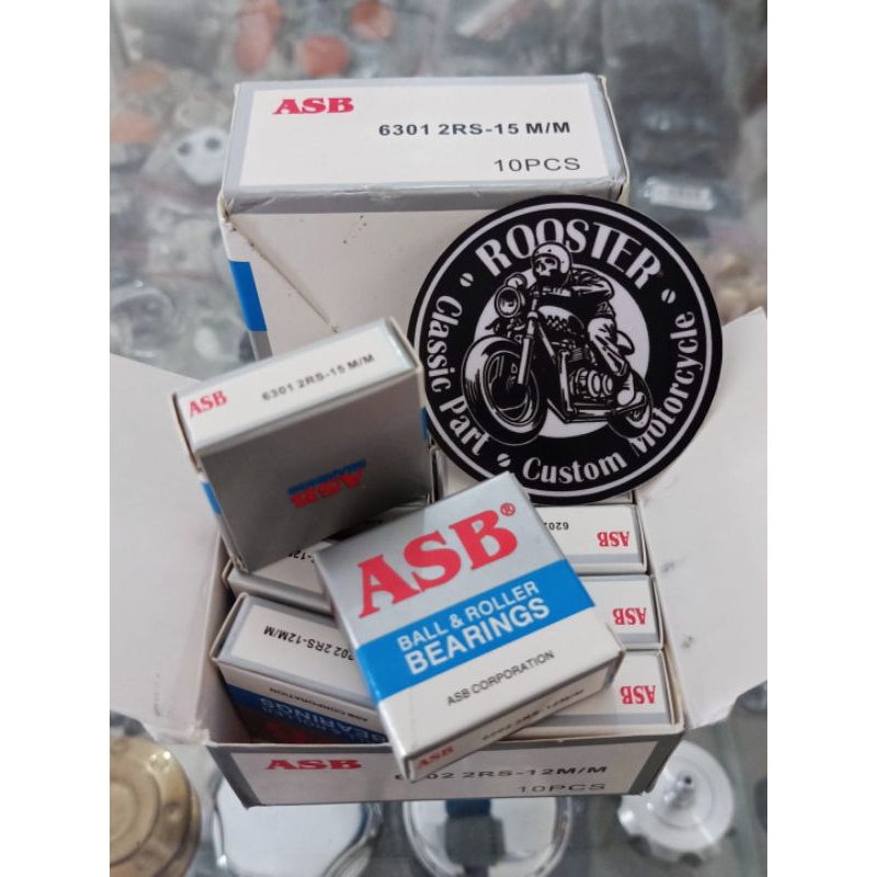 Laher / Klaker / Bearing 6201 / 6202 / 6202 2RS 12MM / 6301 / 6301 2RS 15MM / 6302 2RS