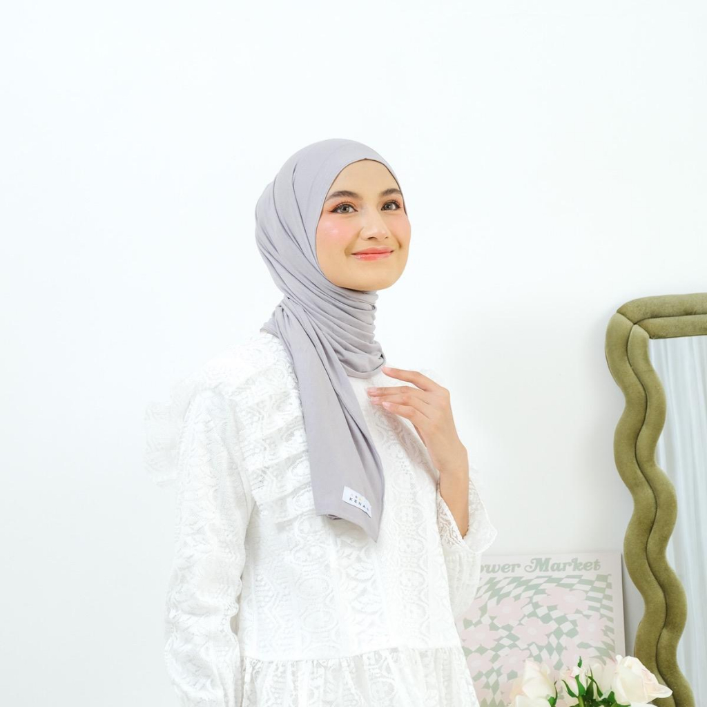 KENAN - PASTAN DEWASA(pashmina sally dewasa)HIJAB INSTAN BAHAN JERSEY