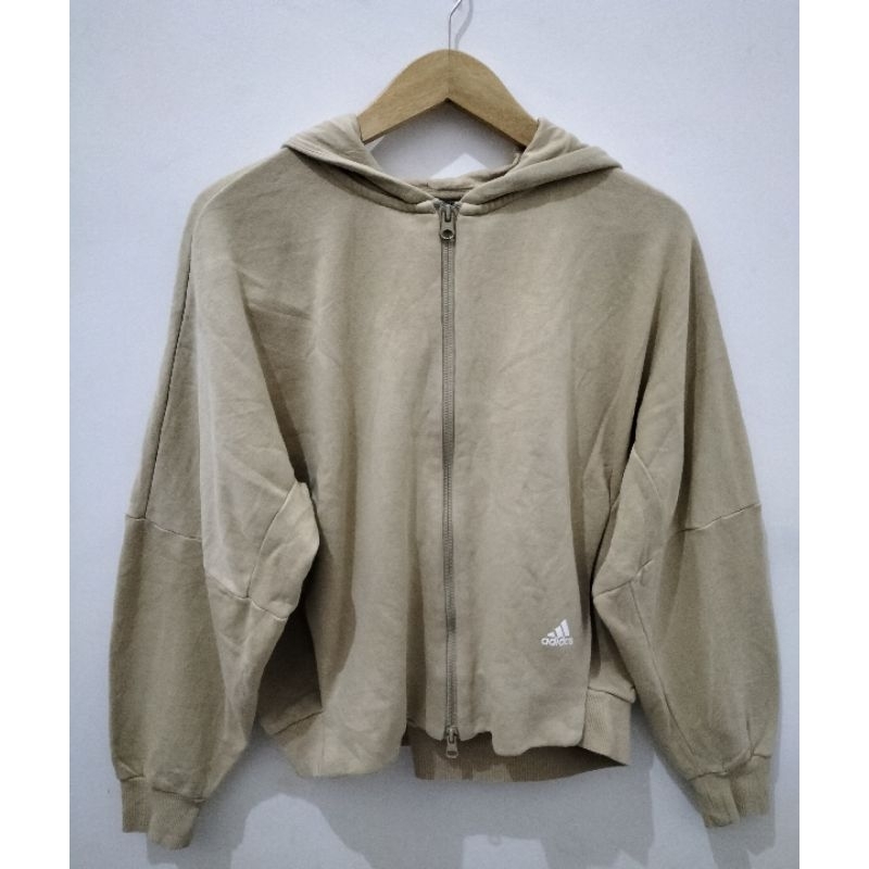 Jaket Crop Balon Adidas