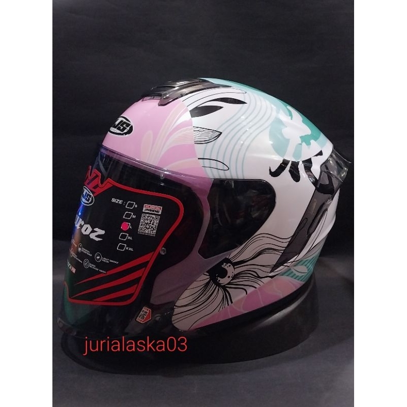 HELM NJS KAIROZ V2 CAMELIA | HALF FACE TERLARIS