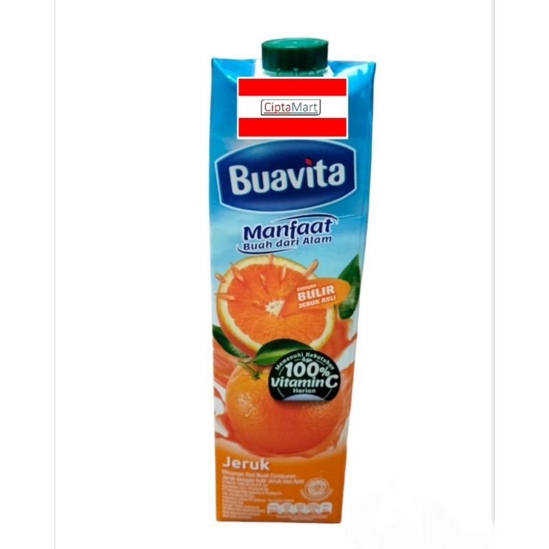 

Jus Buavita Jeruk / Orange 1 liter