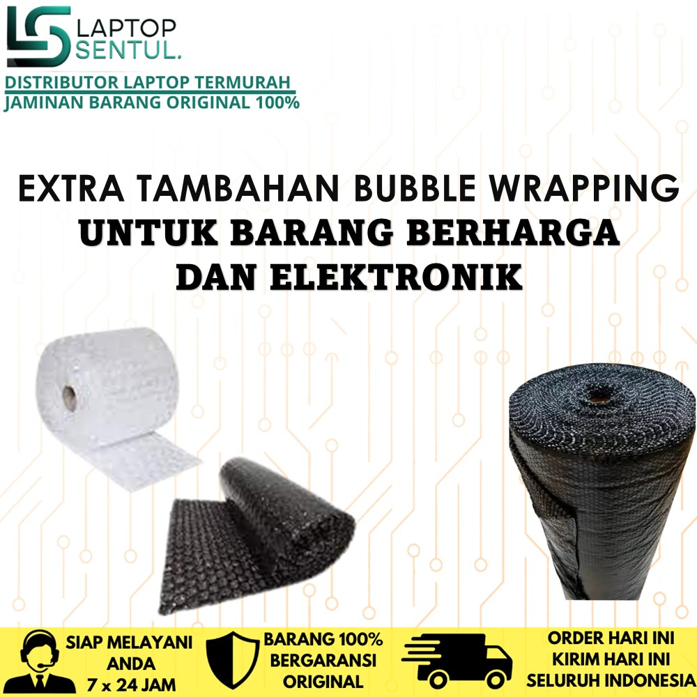 EXTRA BUBBLE WRAP KHUSUS LAPTOP SENTUL