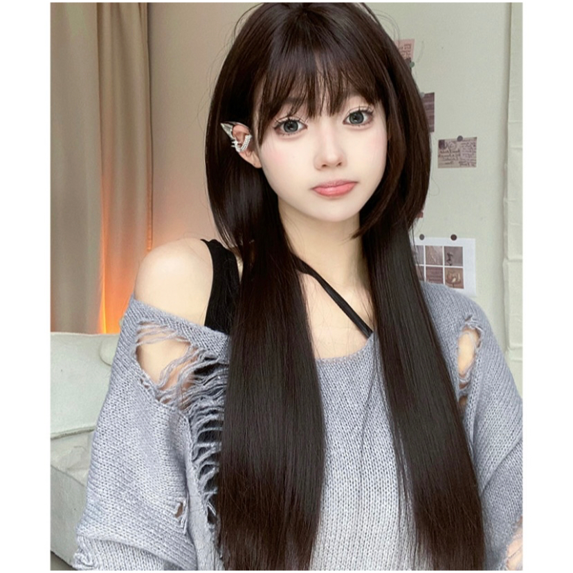 TS343 full wig jellyfish haircut (short 29cm) long 70 cm