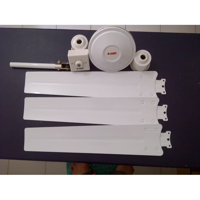 Sanex Kipas atas Ceiling Fan 56 Inch fc-30 GANTUNG Angin Kencang