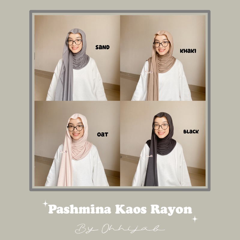 Pashmina Rayon premium | Pashmina Kaos meleyot