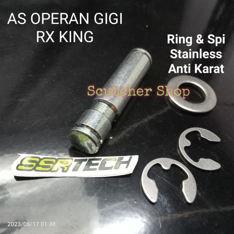 Klip Spi Ring As Pedal Operan Gigi Versneling Persneleng Rx king rxking rxk set