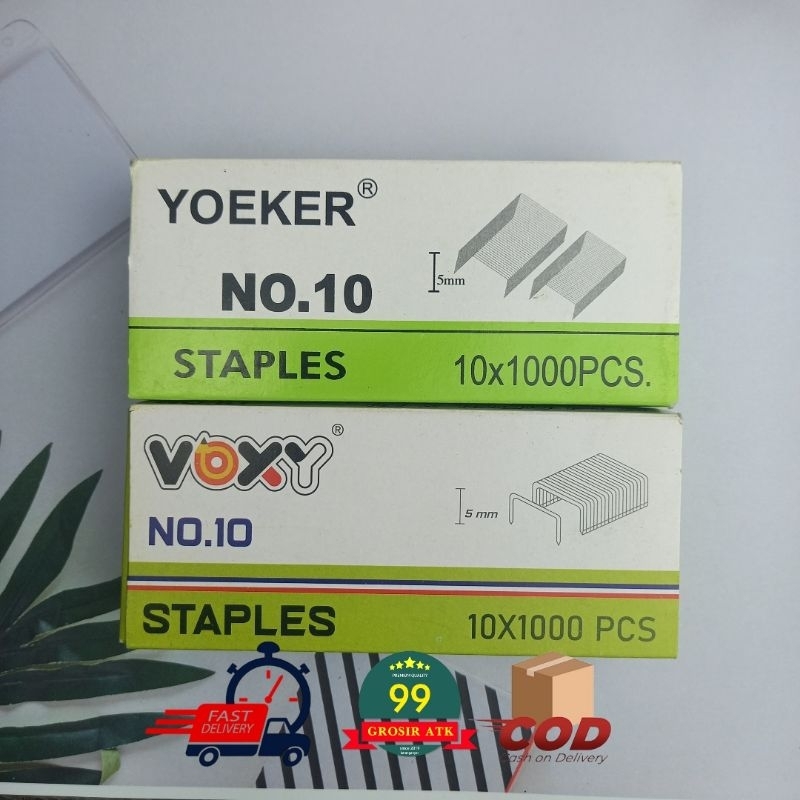 

VOXY - ISI Staples No 10/Isi Stapler/Refil Staples Kecil