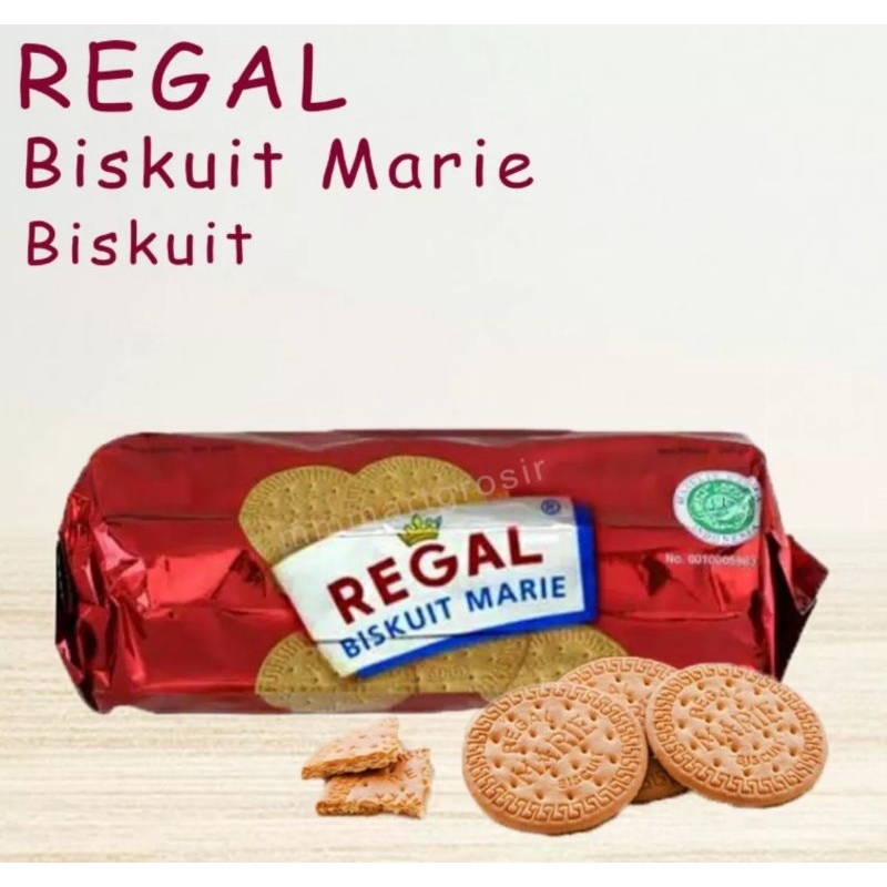 

Regal Marie Biskuit 120gr HALAL Premium Regal