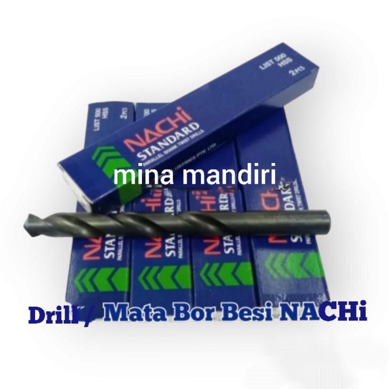 drill nachi.mata bor nachi 16.0mm mata bor besi 16MM HSS nachi. new