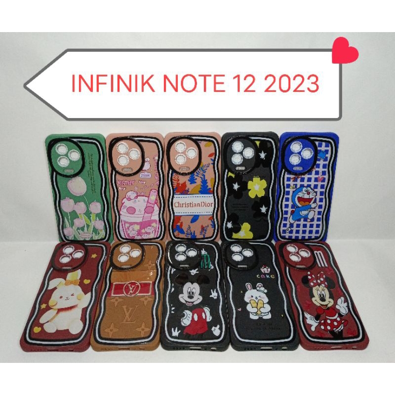 SOFTCASE GAMBAR ANIMASI CEWEK TERBARU INFINIK NOTE 12 2023