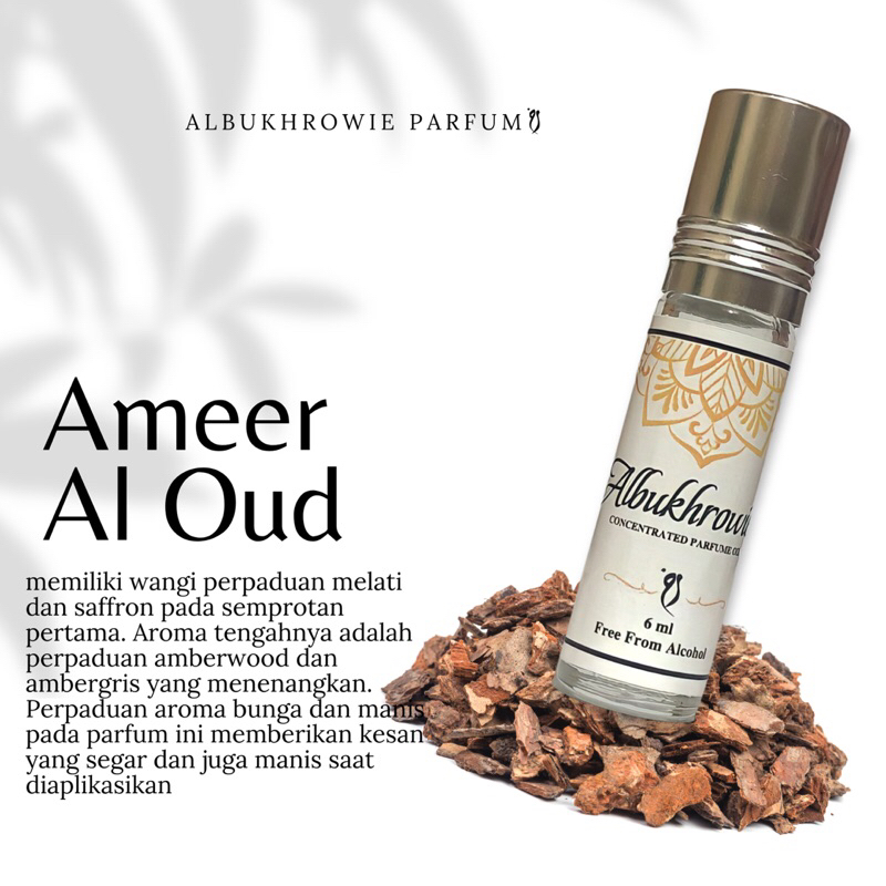 PARFUM ALBUKHROWIE AMEER AL OUD 6ML REGULAR ROLL ON