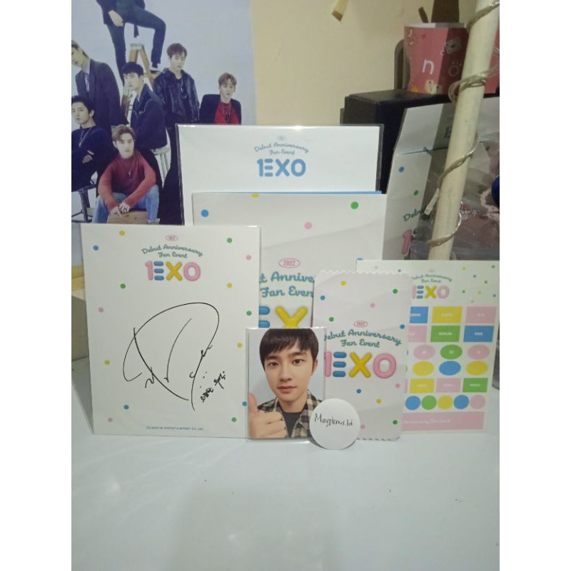 wts want to sale Pc photocard Ar ticket Kyungsoo D.O. MD anniversary 10th exo sealed