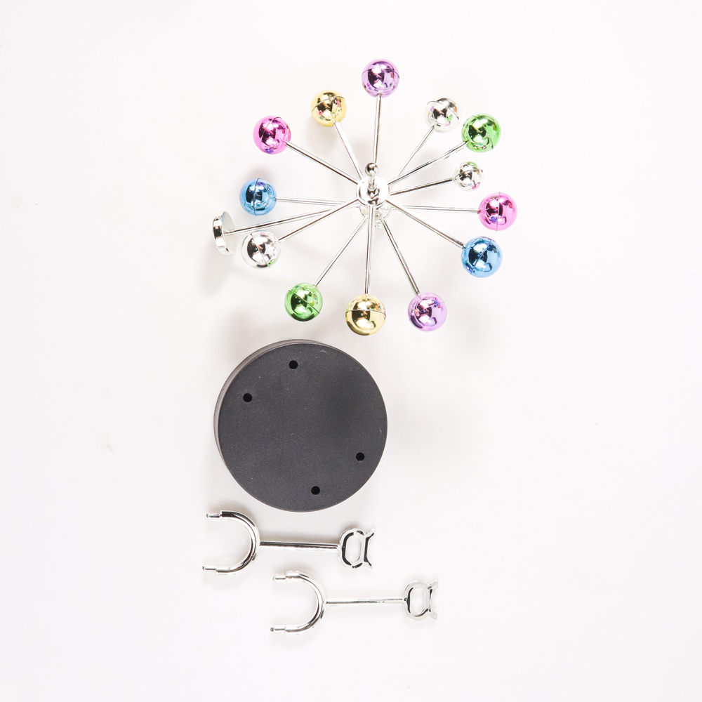 Pajangan Meja Pendulum Newton Perpetual Model Ferris Wheel - Black