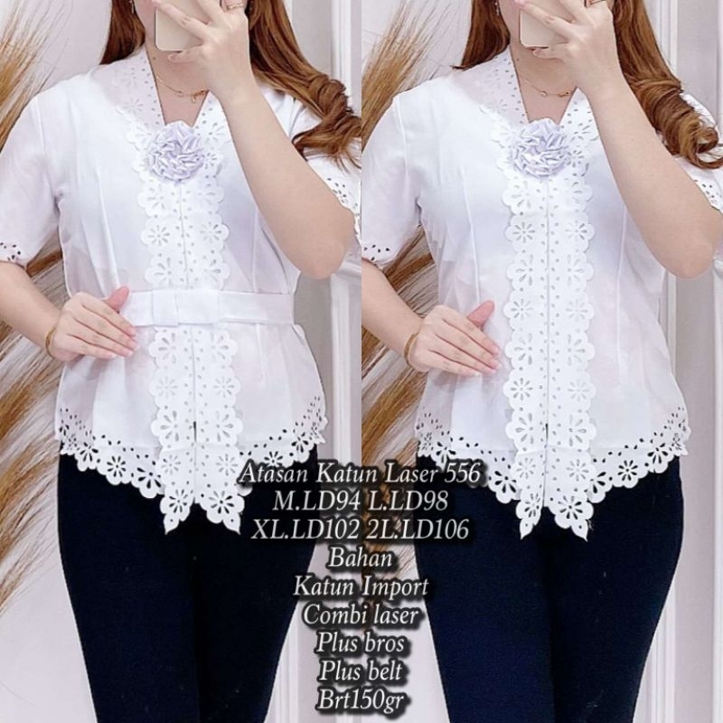 Atasan Katun Laser 556 Import + Bros