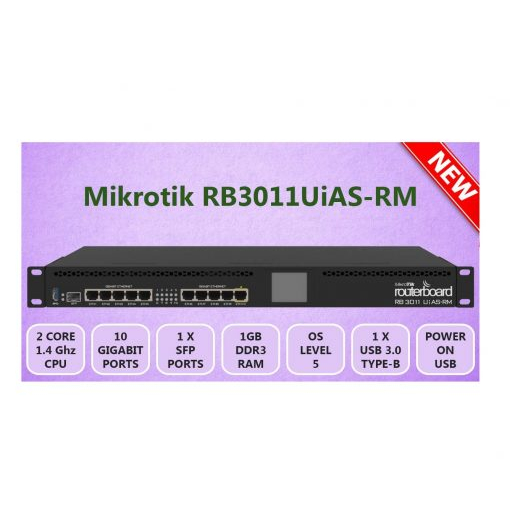 MikroTik RB3011UiAS-RM RB 3011 UiAS-RM