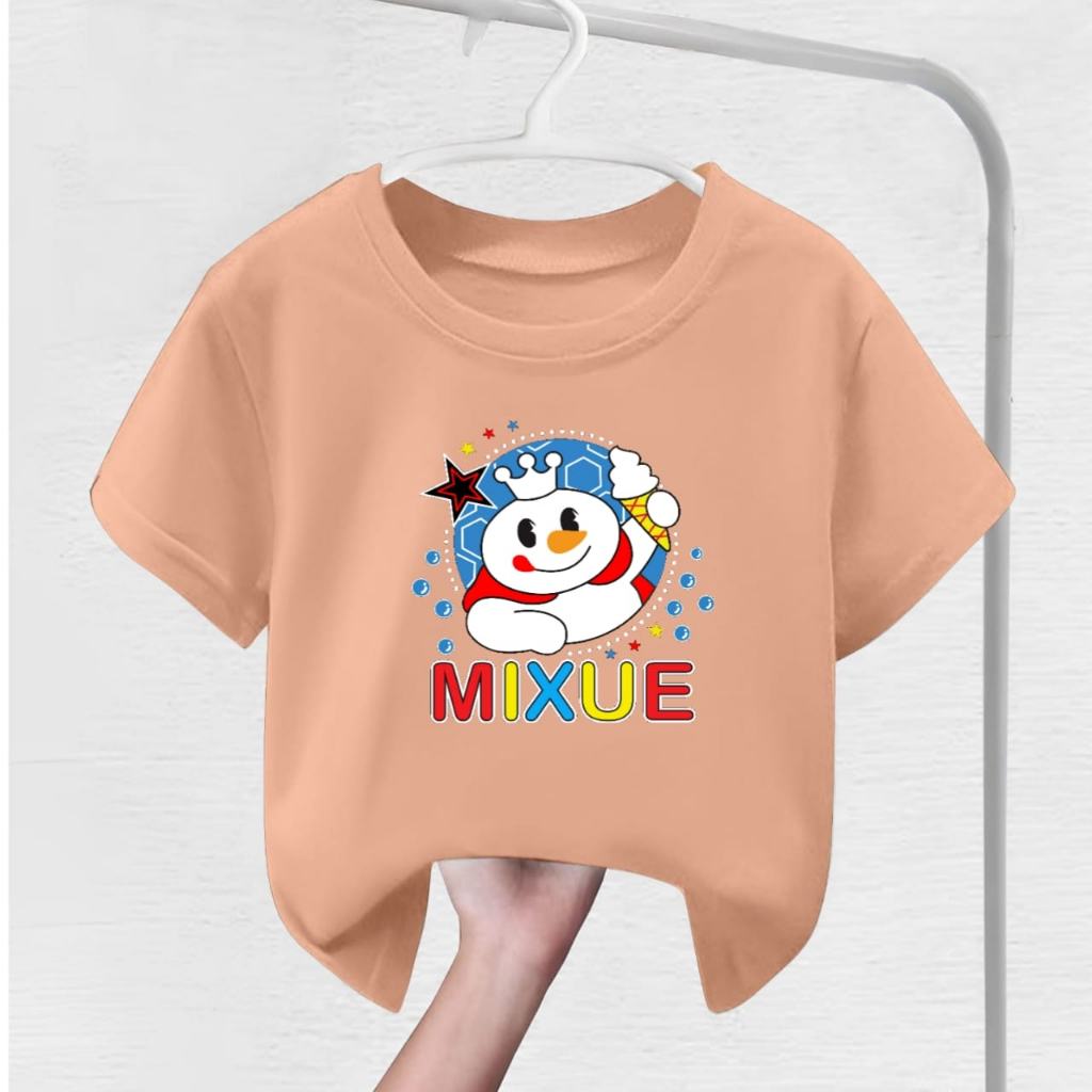 REDLOVE136 ( TERBARU ) ATASAN ANAK TERBARU / KAOS OBLONG MIXUE / ATASAN ANAK ANAK /  KAOS OBLONG ANAK / ATASAN FASHION ANAK / FASHION ANAK