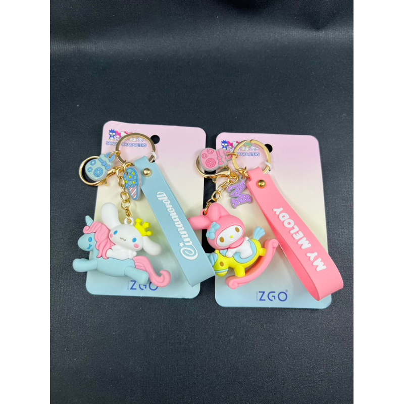 Gantungan Kunci Mobil Motor SANRIO Key Chain Premium ZGO