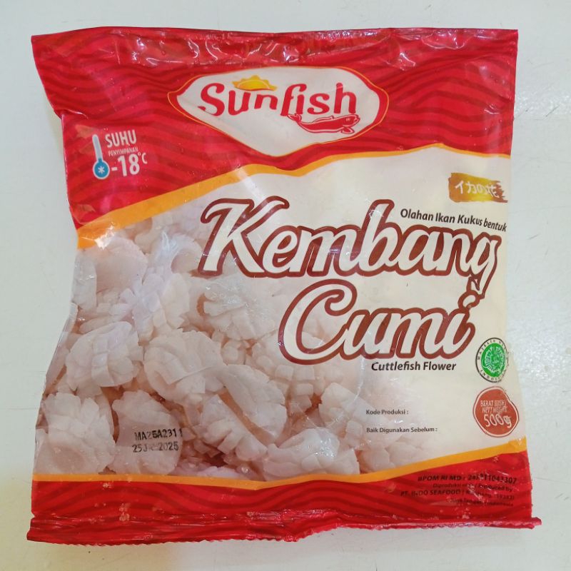 

Sunfish kembang cumi