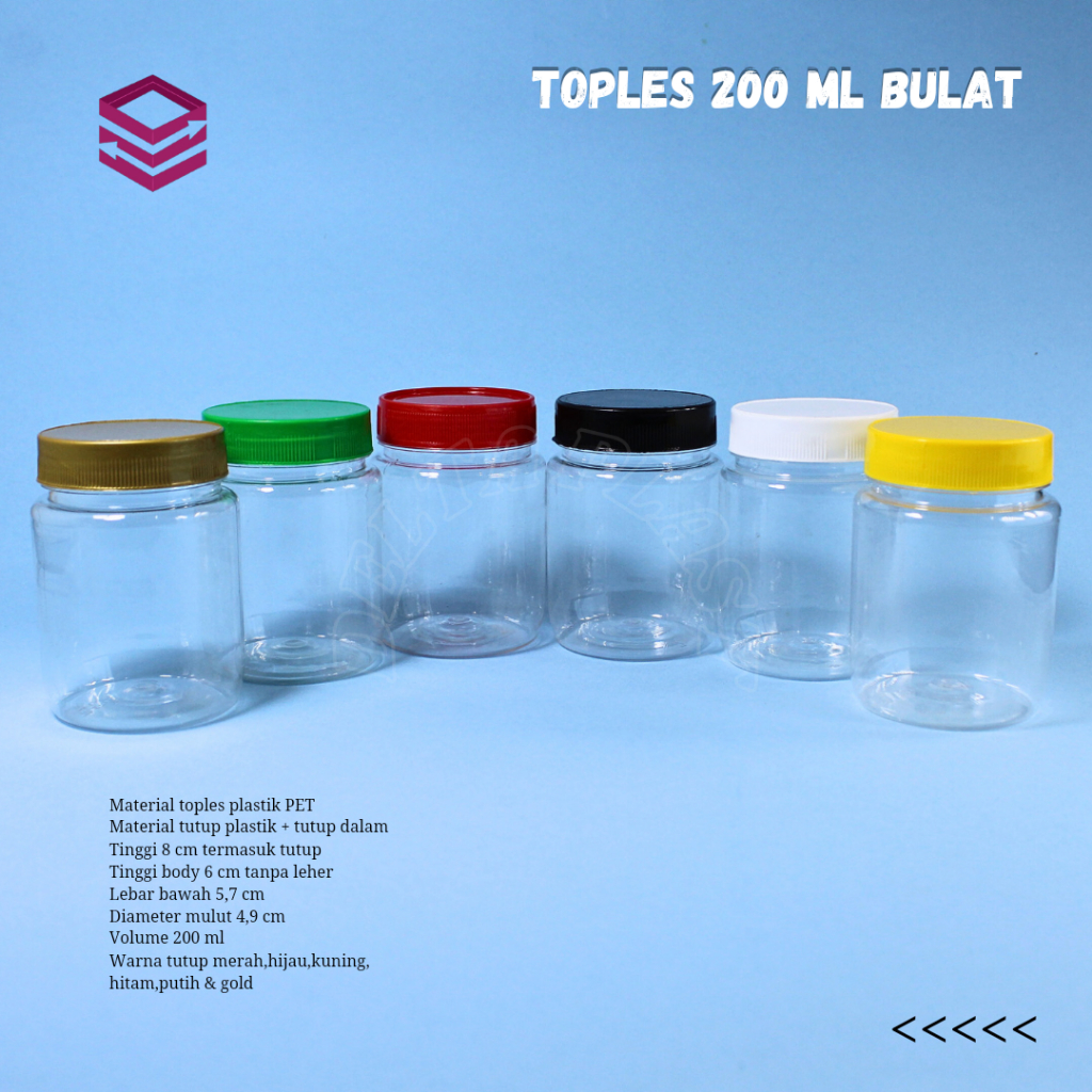TOPLES SAMBAL 200 ML BULAT / TOPLES SELAI 200 ML / TOPLES BUMBU 200 ML