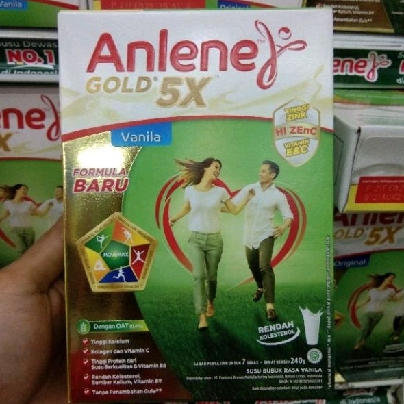 

Anlene Gold 240 gram Vanilla/Coklat/Original