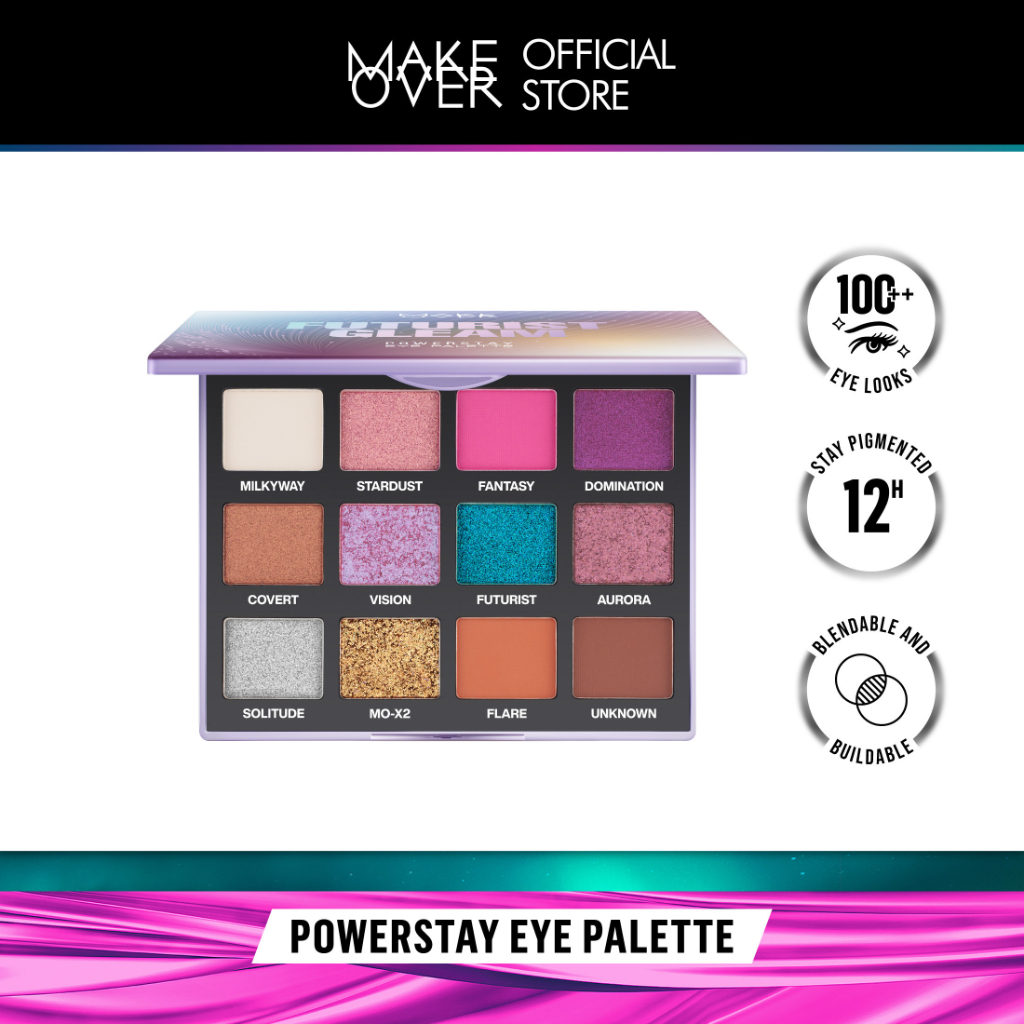 MAKE OVER Eyeshadow Pallete Hall of Stars