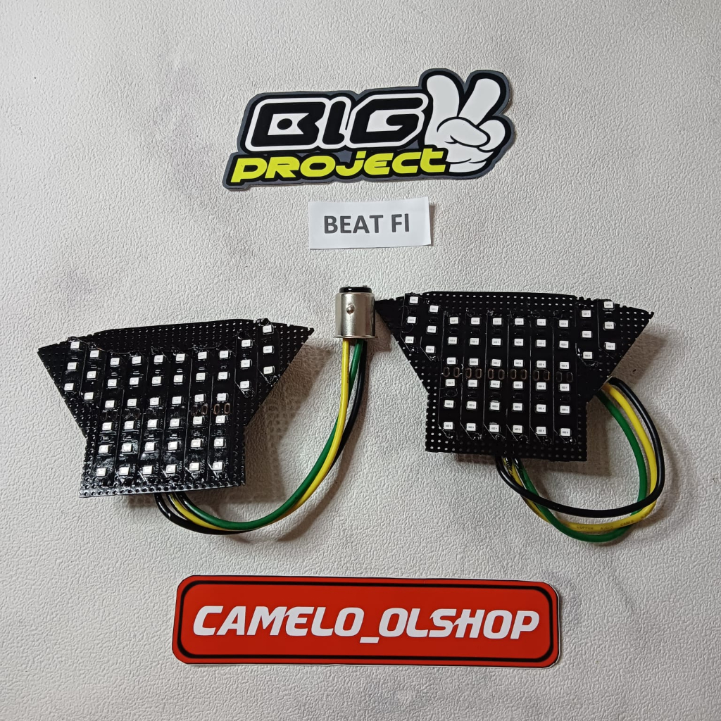 LAMPU RUNNING LAMPU BELAKANG MOTOR BEAT FI / LAMPU RUNNING BEAT FI / LAMPU BELAKANG BEAT FI CUSTOM