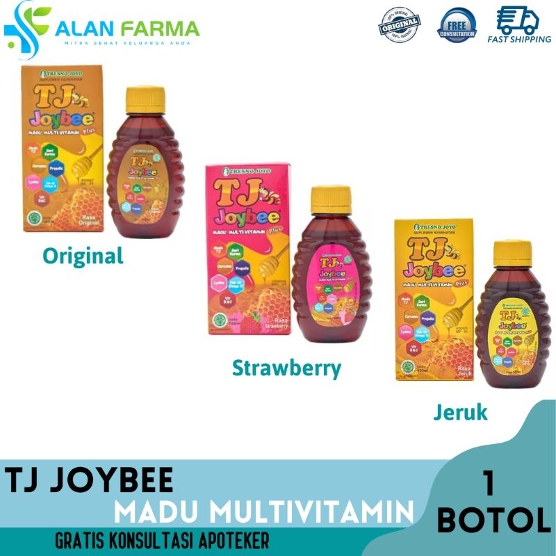 

Madu TJ Joybee 100 mL | Madu Multivitamin Joybee