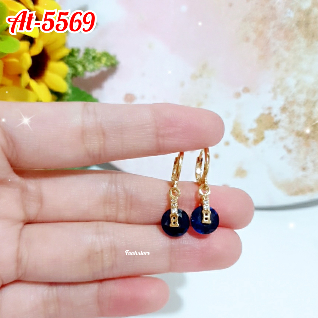 ANTING CLIP DEWASA MOTIF PERMATA WARNA/AT-5562/AT-5563/AT-5566